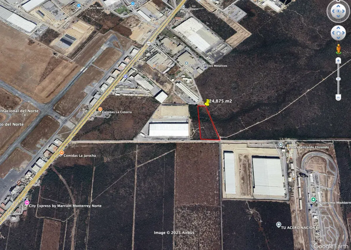 Terreno Industrial en Venta  Aeropuerto del Norte