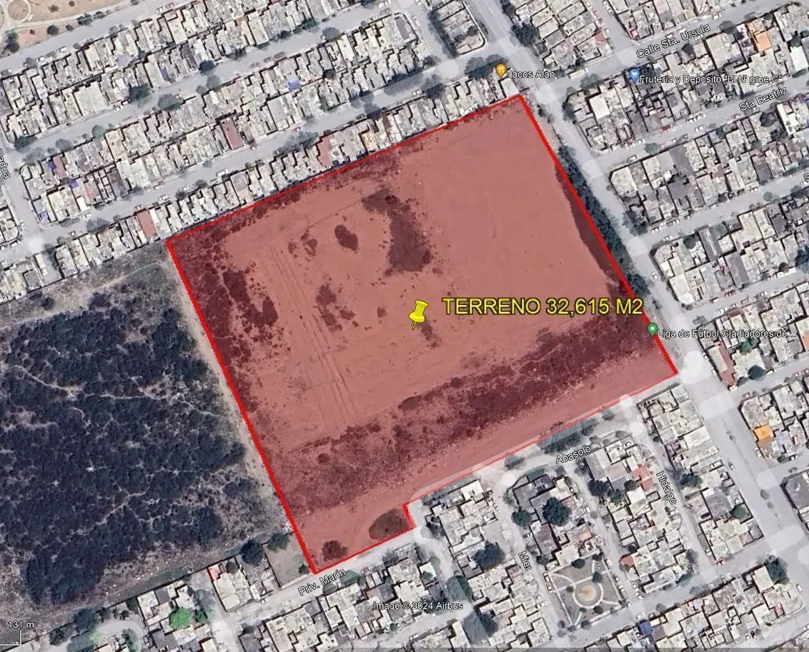 Venta de terreno 32,615 m2  Gral. Escobedo