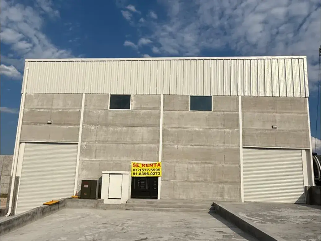 Bodega en renta de 1,040 m2 en Apodaca Miguel Aleman