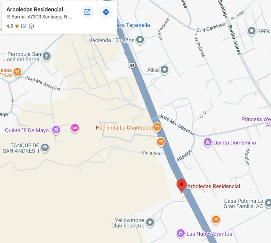 Fotografía 12 de Terrenos en Arboledas Residencial, Santiago, N.L.